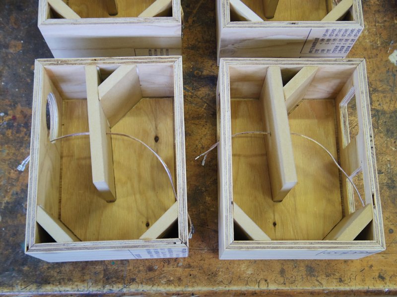 画像6: Fostex　FF85専用　試作品　簡易バックロードホーンフルレンジスピーカーKIT　HC-TK090《ペア分》