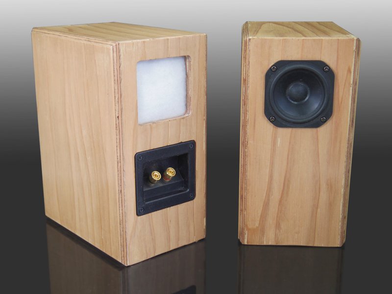 画像4: 簡易バックロードホーンフルレンジスピーカーKIT　HC-TK130《ペア分》