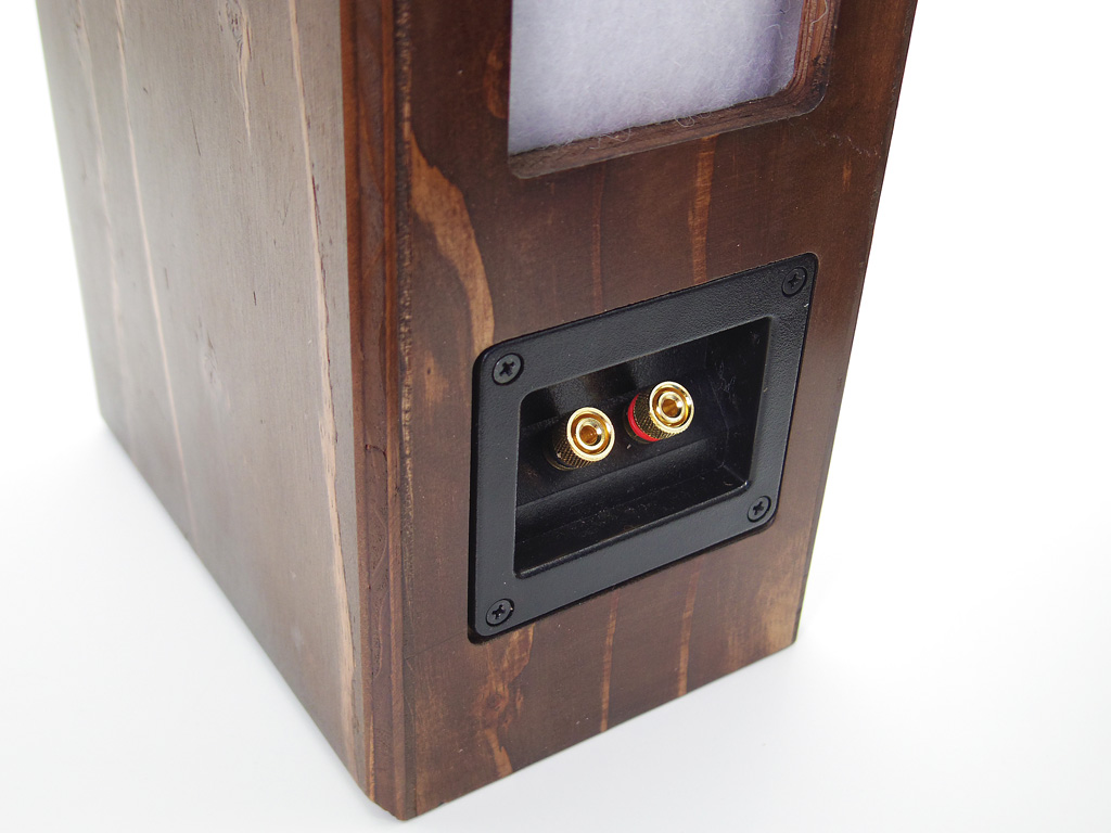 画像3: Fostex　FF85専用　試作品　簡易バックロードホーンフルレンジスピーカーKIT　HC-TK090《ペア分》